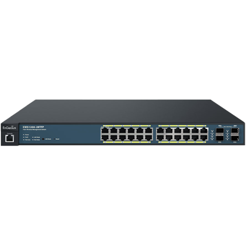 EWS1200-28TFP 24-Port Managed Gigabit 410W PoE+ Network Switch