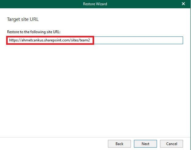 Veeam Backup for Microsoft 365 ile Tenant to Tenant Migration
