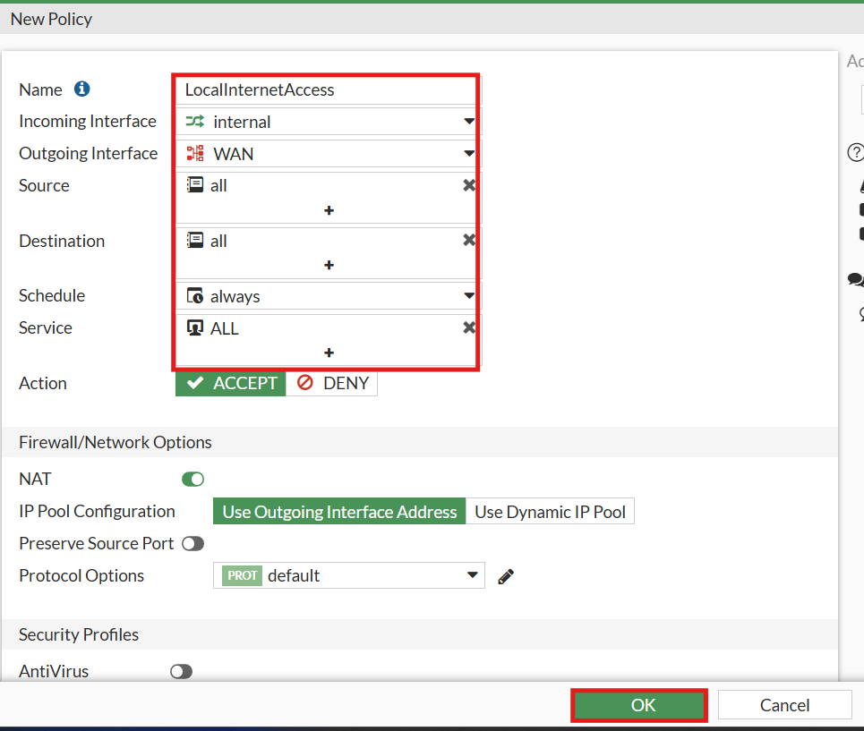 Fortigate Firewall ile Modemsiz Fiber İnternet Bağlantısı Nasıl Kurulur? 